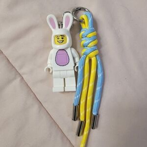 Customized LEGO Bunny Key Light/Bag Charm